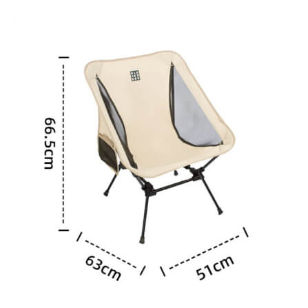 เก้าอี้ Blackdeer รุ่น Ying Folding Chair สี Sandy Brown_2